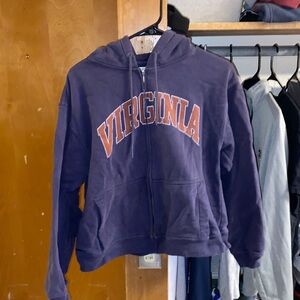 Retro Jansport Virginia Zip-up Hoodie